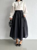 ariele bow skirt