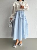 ariele bow skirt