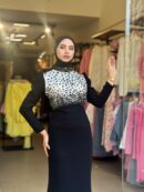 Pearl Crown Evening Dress