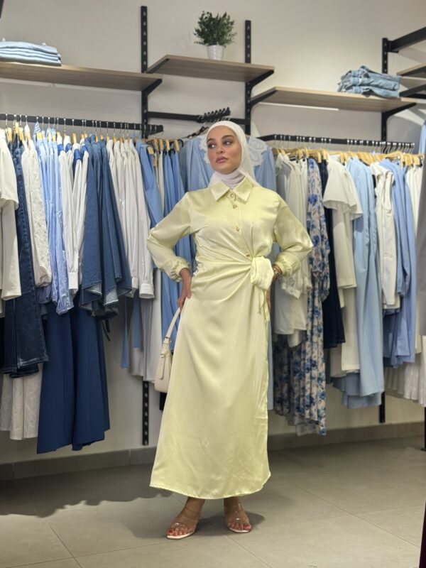 Mermaid Satin Dress - Image 10