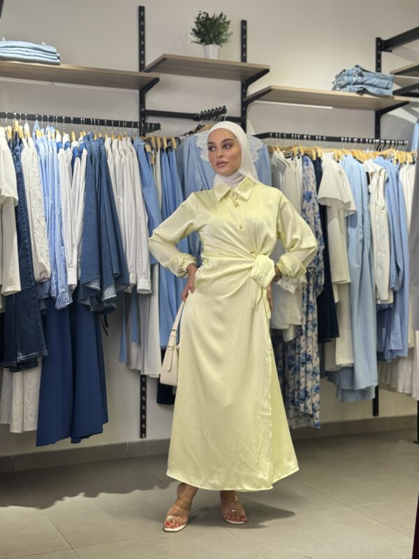 Mermaid Satin Dress - Image 9