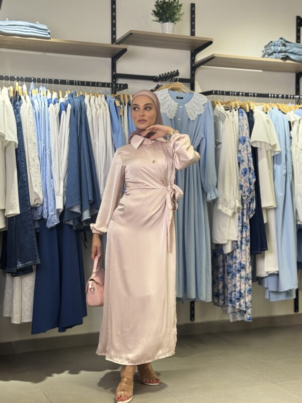 Mermaid Satin Dress - Image 22